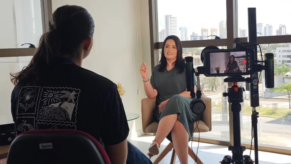 Dra. Liz Amaral em entrevista gravada